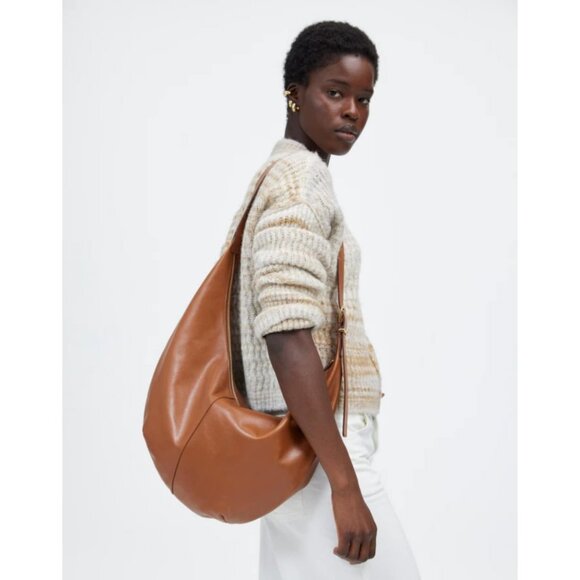 Madewell Handbags - MADEWELL Essential Curve Shoulder Bag :: Hazelnut :: NR386 :: NWT